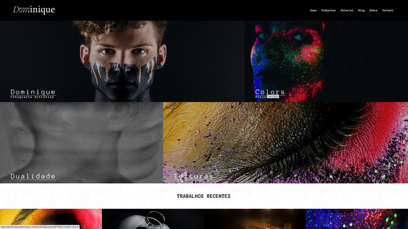 Exemplo de site feito com o Prosite 3