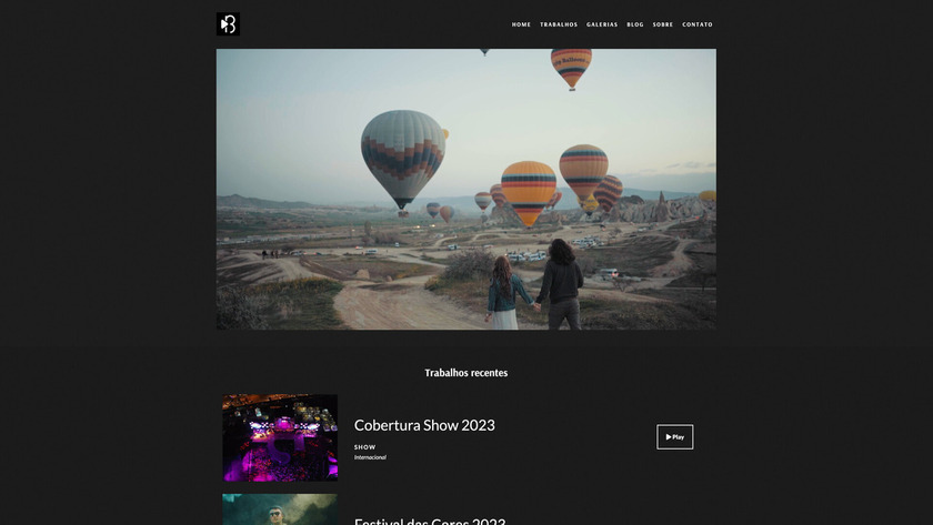 Exemplo de site feito com o Prosite 5