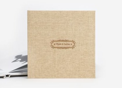 Album padrão nacional com gravação na capa