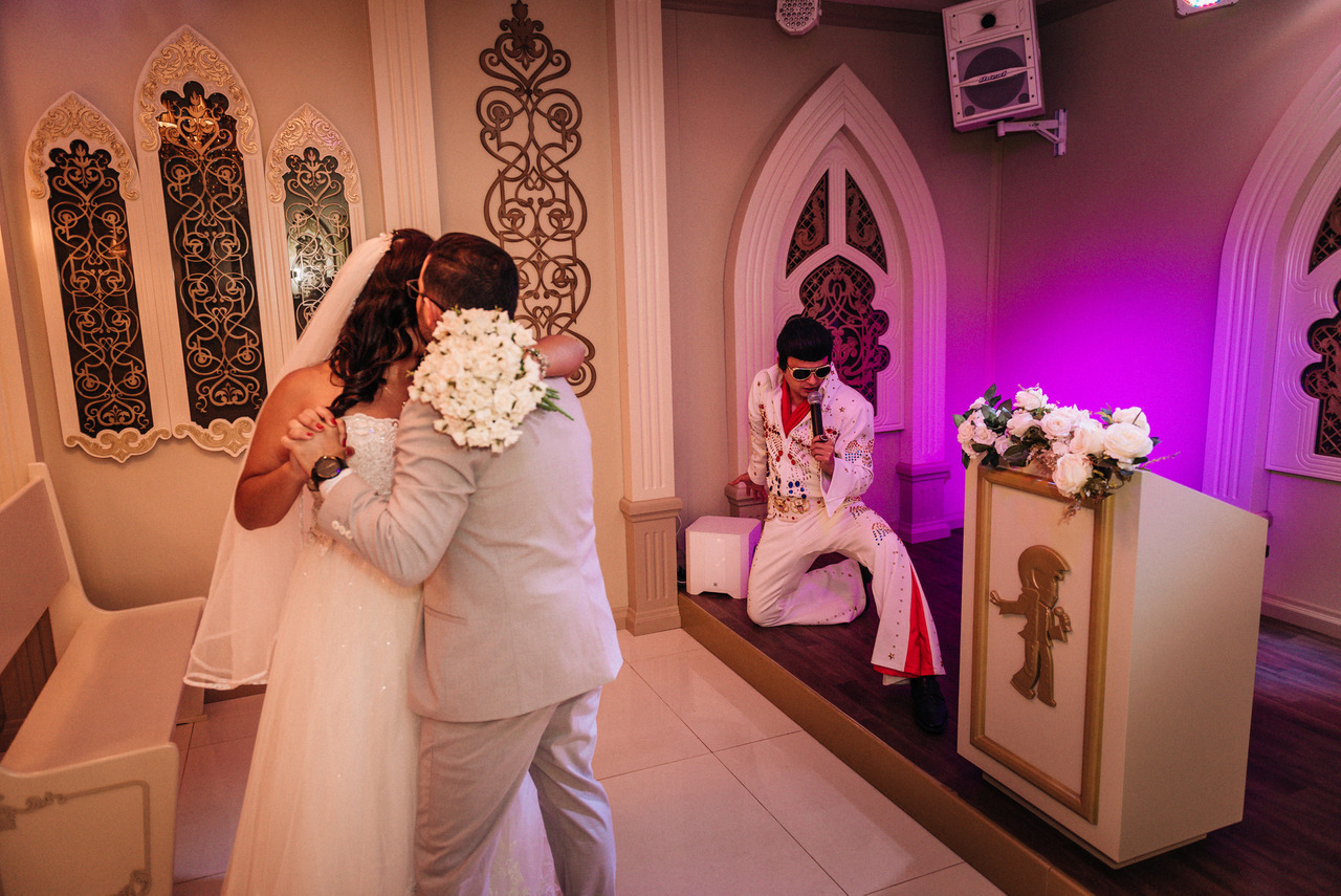Casamento dos Sonhos em Gramado - Yuri Nunes Fotografia - Cerimonia com Elvis Presley - 