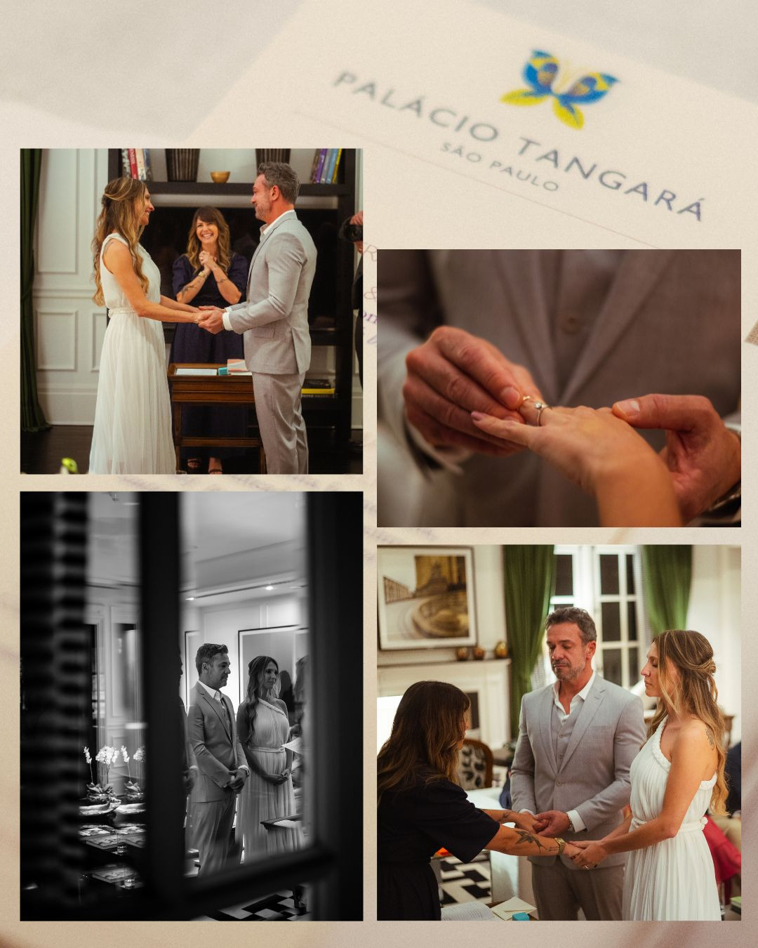 casamento intimista no Palácio Tangará na exclusiva The Grand Suite