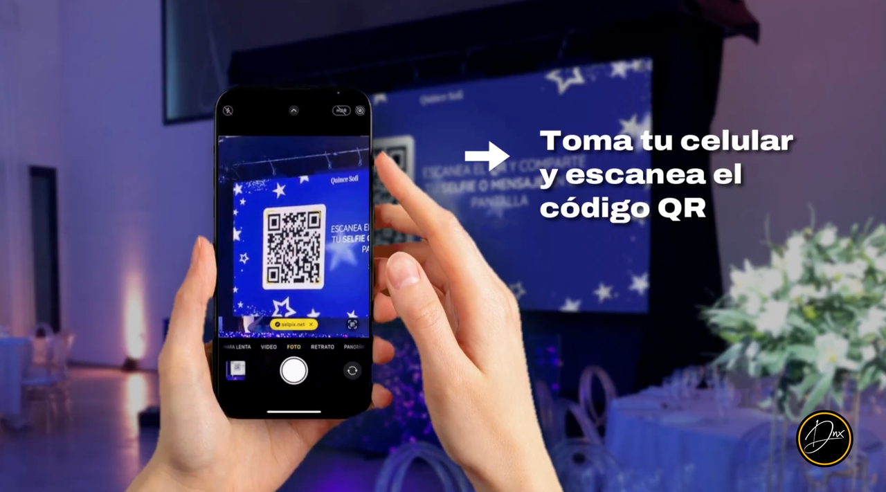 Escanea el QR y subi las imagenes