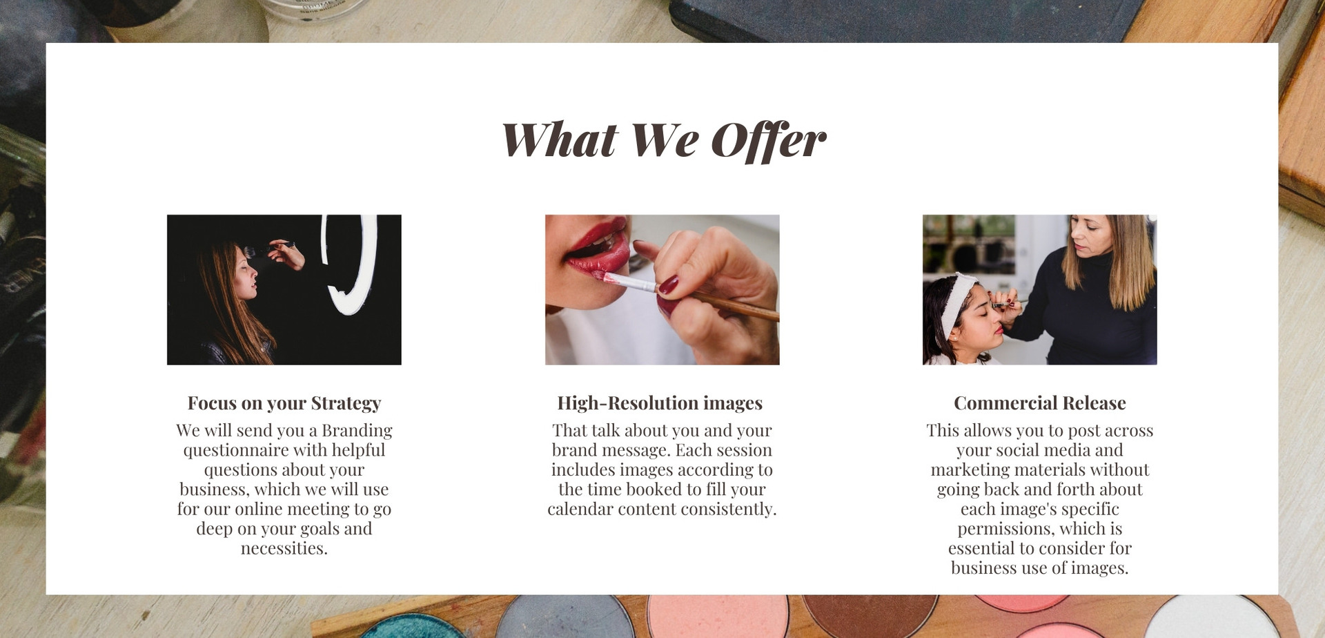 Strategic Personal Branding Photography in Amsterdam. What we Offer?