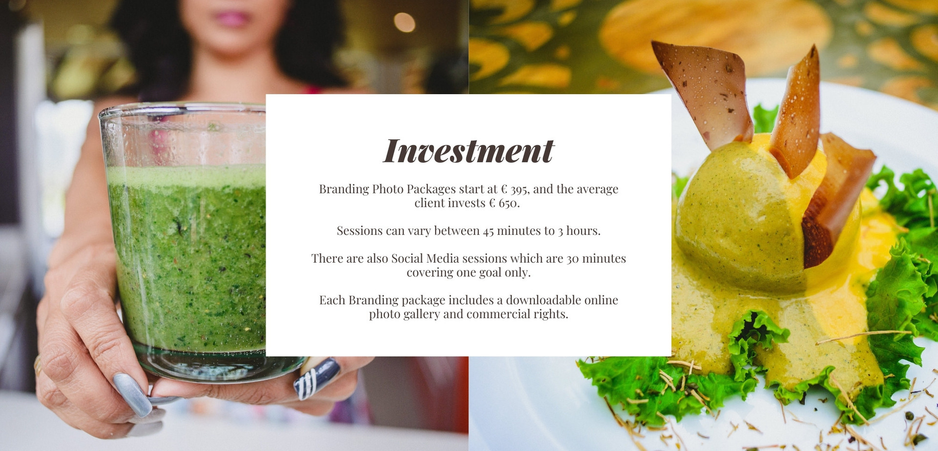 Pricing for Business Branding Photo Session in Amsterdam