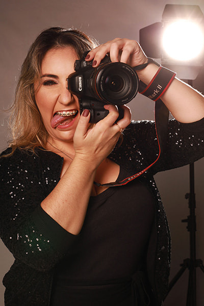 Retrato do fotógrafo de Maringá, Tatiana Rainieri