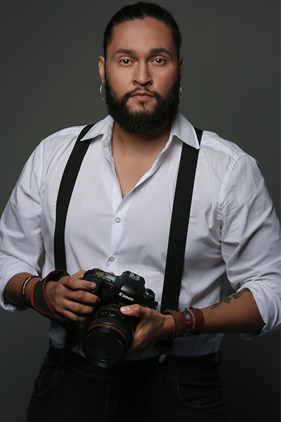 Retrato do fotógrafo de Maringá, Bejarano Fotografia