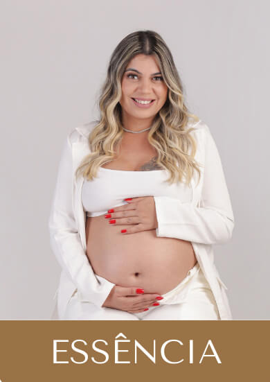 Imagem do pacote gestante Essência, com gestante