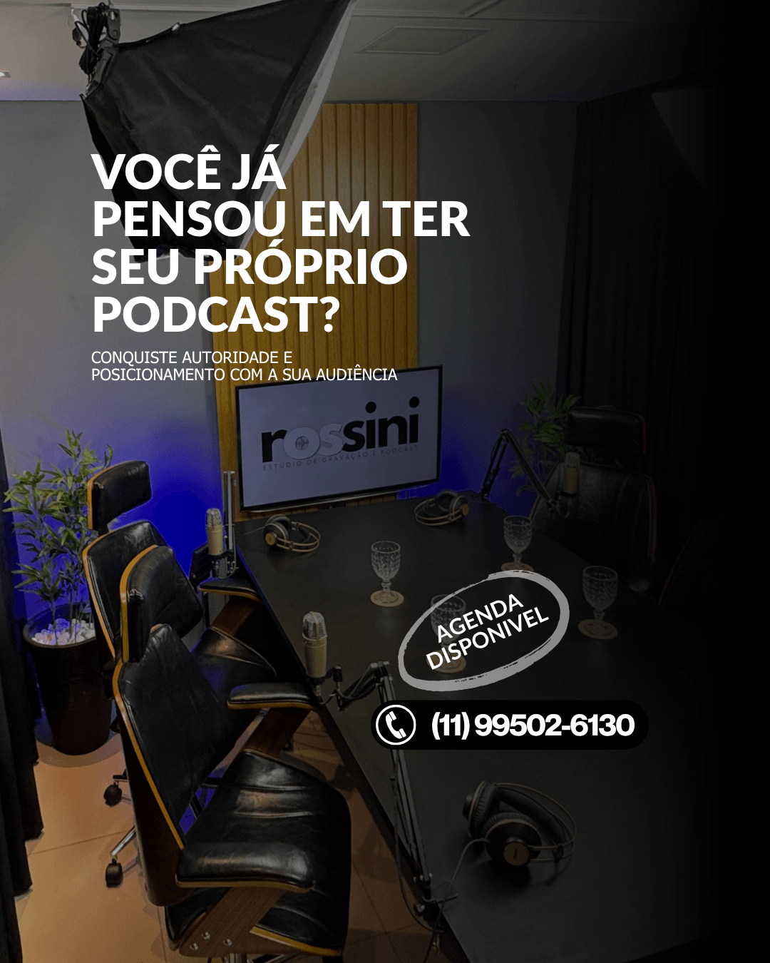 Já Pensou em Ter Seu Próprio Programa de Podcast, nos podemos te ajudar Os Rossini