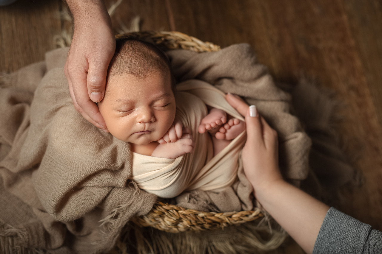 Ensaio Newborn do Davi, com 10 dias