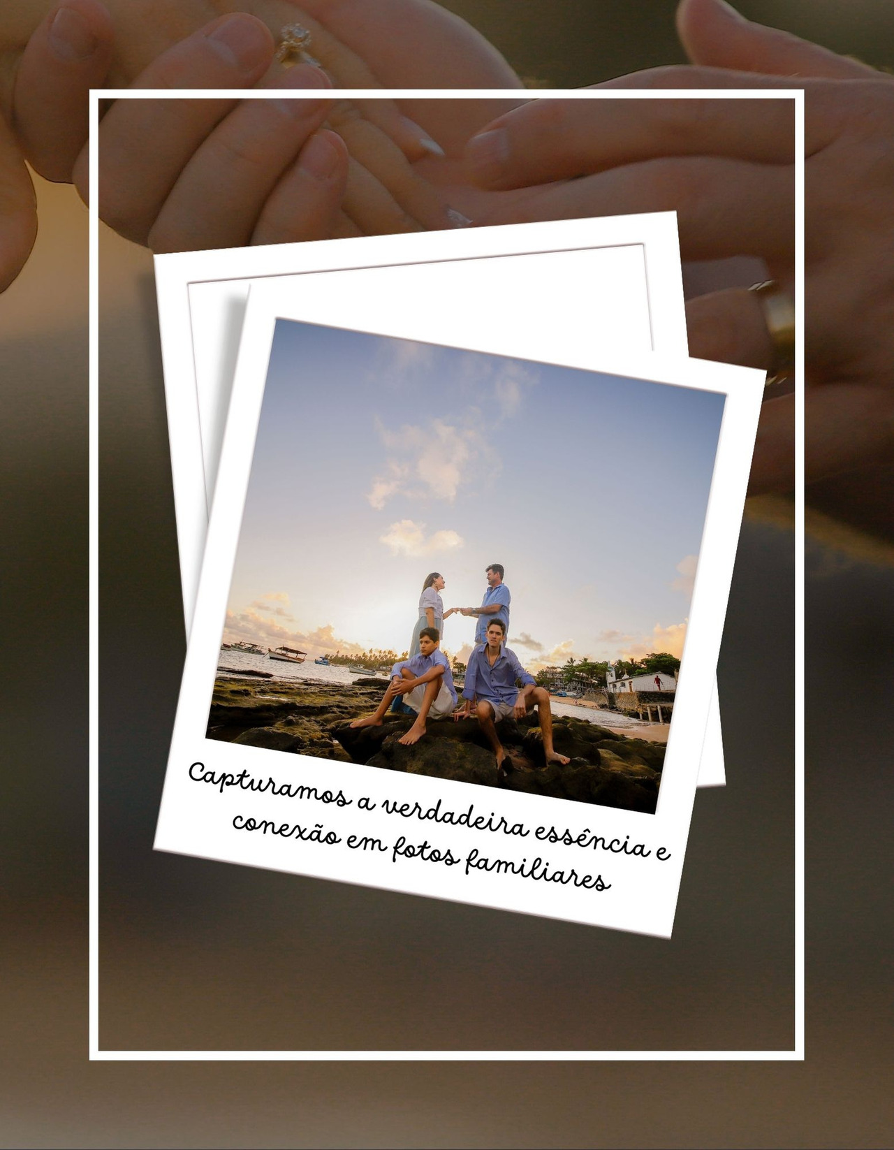 Ensaio de Família em Praia do Forte Bahia, Waldyr Lantyer