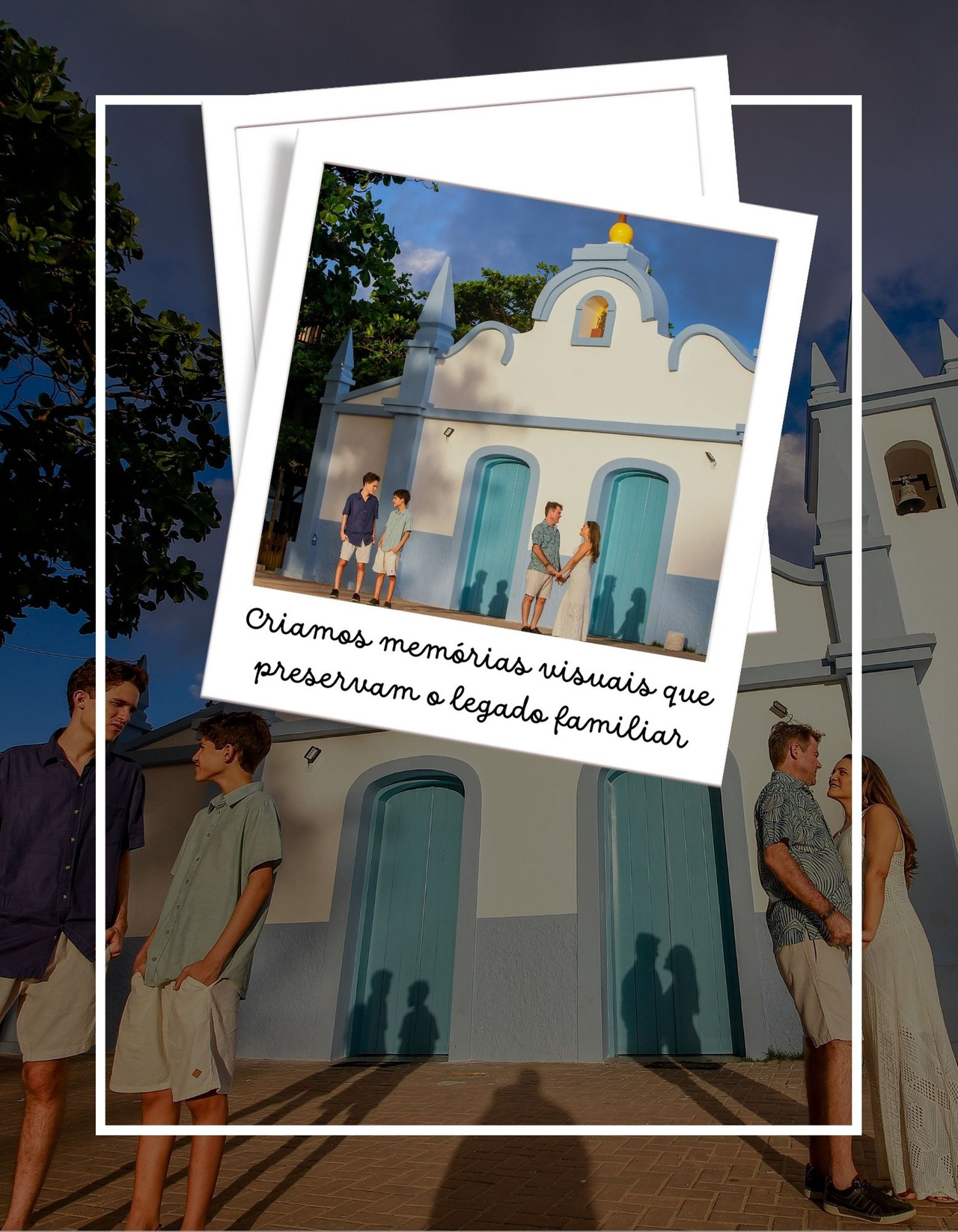 Ensaio de Família em Praia do Forte Bahia, Waldyr Lantyer