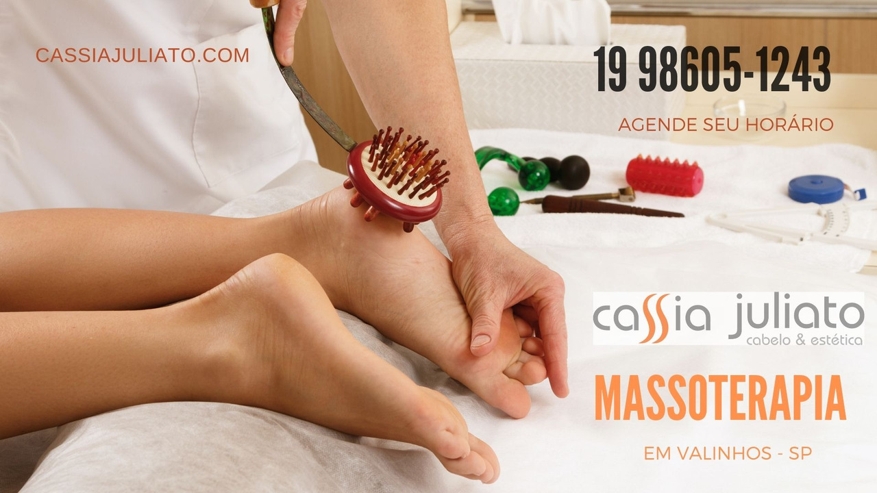 Massoterapia em Vinhedo-SP