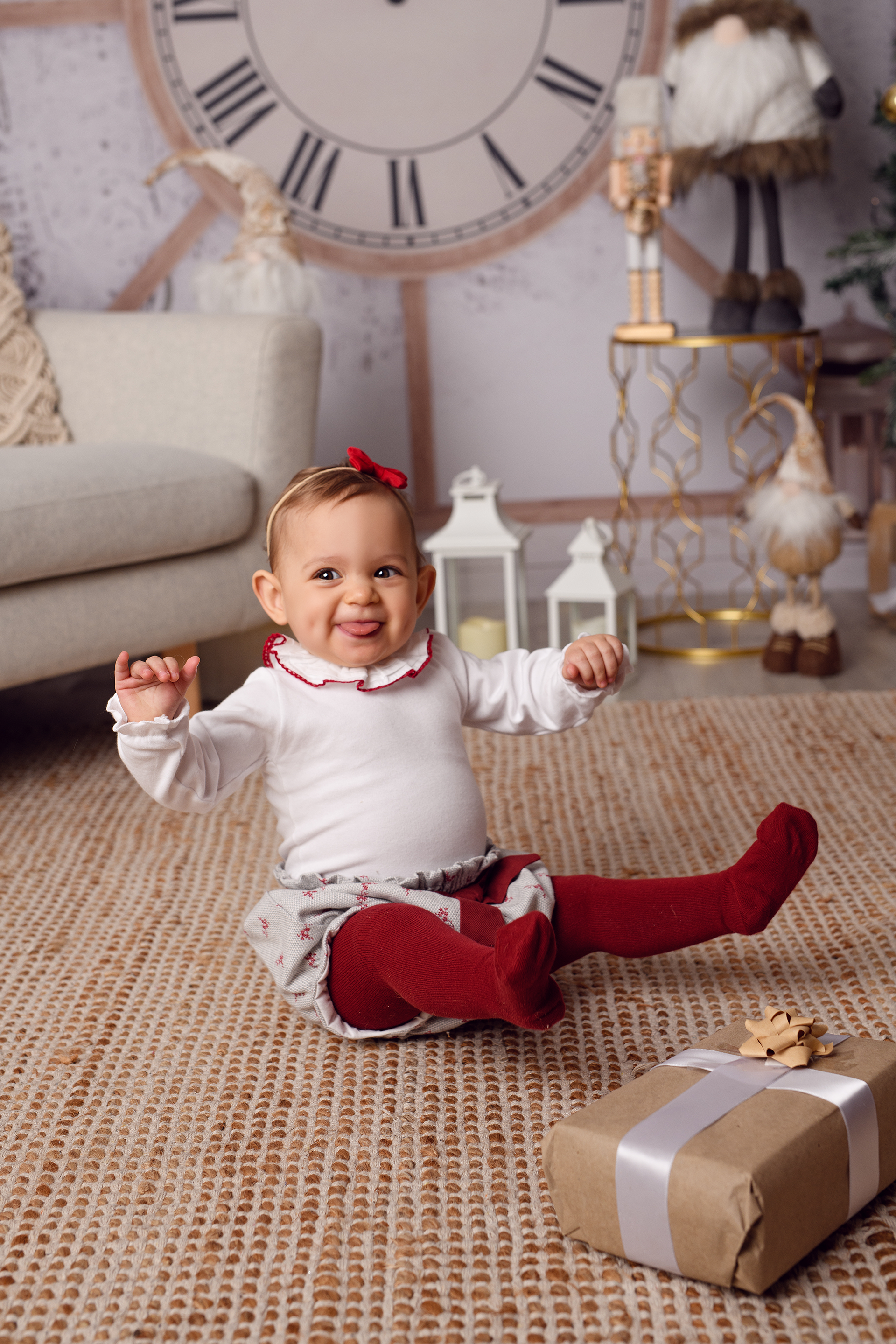 Cenário alusivo às sessões de Natal de 2023