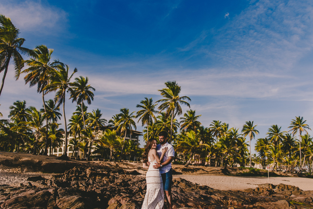 Ensaio de pré casamento na Bahia