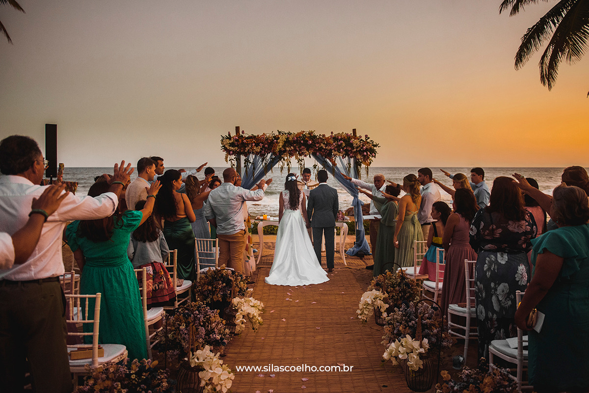 casar na Bahia, casamento na Bahia na praia e no pôr do sol