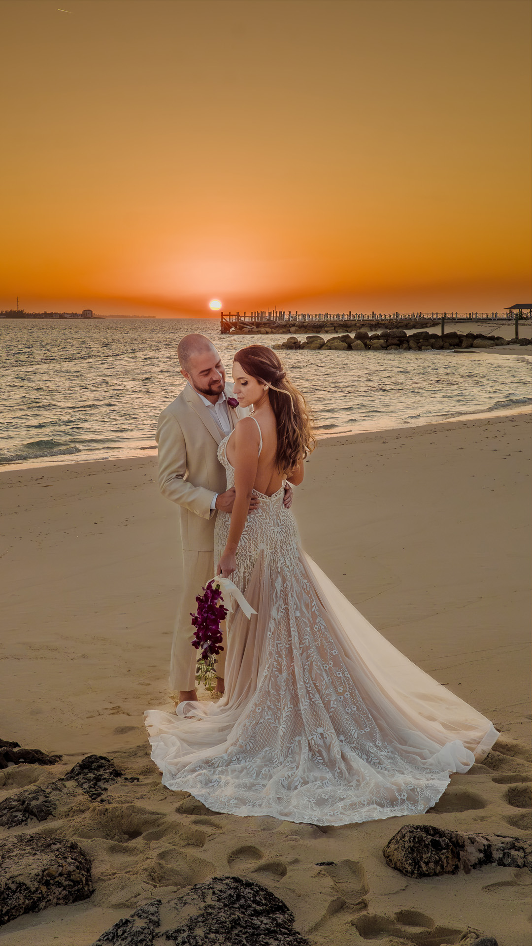Momentos inesquecíveis do casamento nas Bahamas com cobertura completa e imagens por Silas Coelho