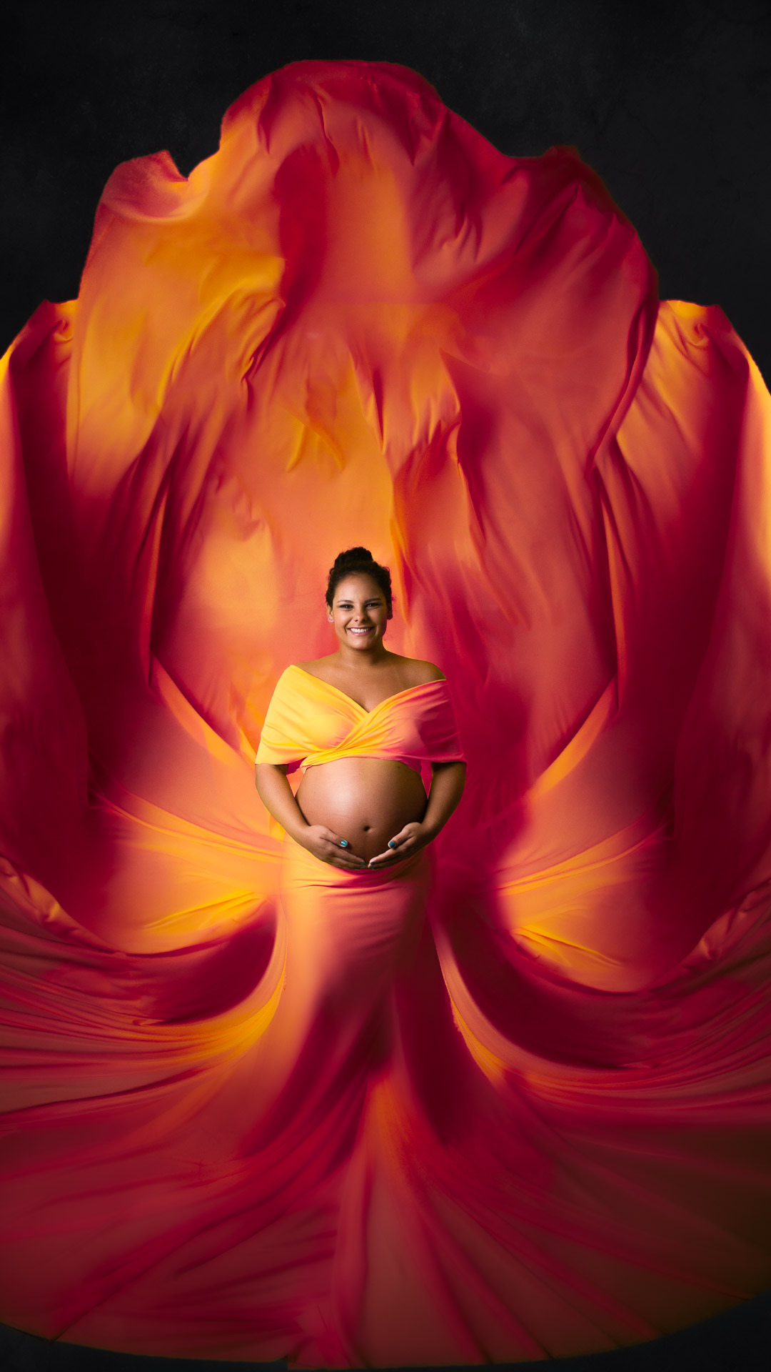 Ensaio Gestante de Eliane - Estúdio Ricardo Leão - Bento Gonçalves