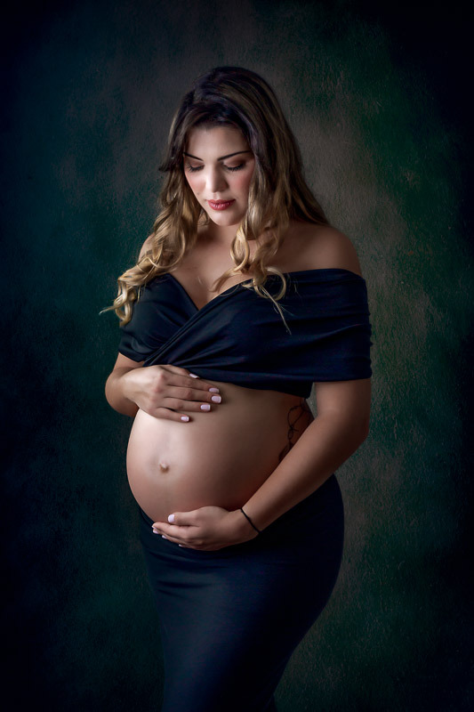 Ensaio Gestante de Thais- Estúdio Ricardo Leão - Bento Gonçalves