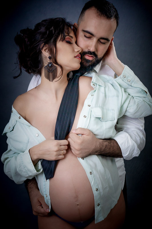 Ensaio Gestante Amanda - Estúdio Ricardo Leão - Bento Gonçalves