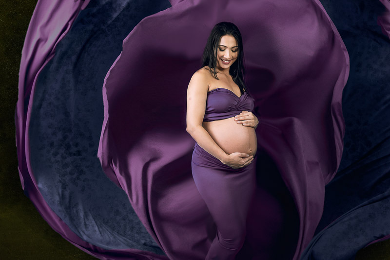 Ensaio Gestante de Clara - Estúdio Ricardo Leão - Bento Gonçalves