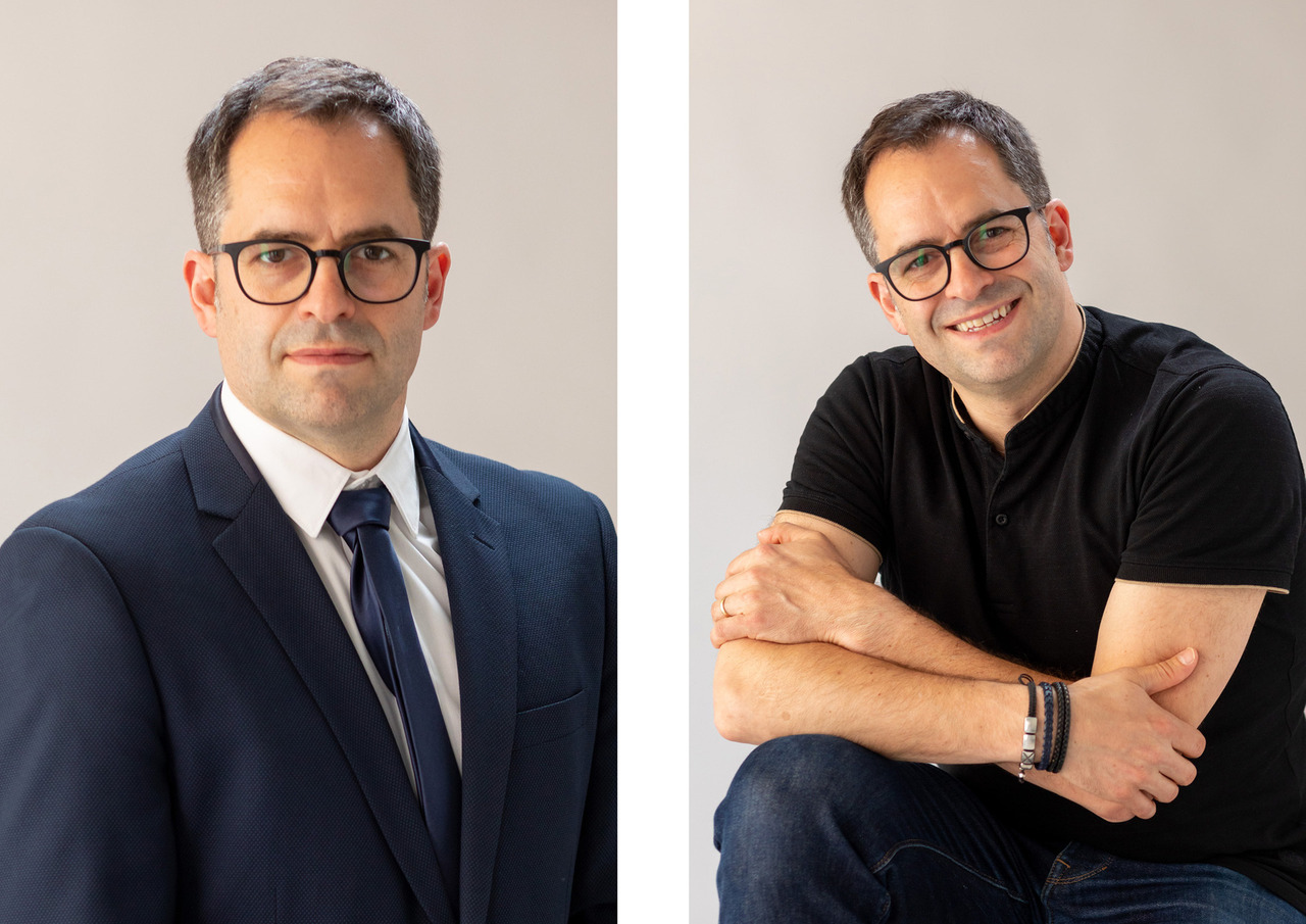 Imagen seria versus imagen más informal