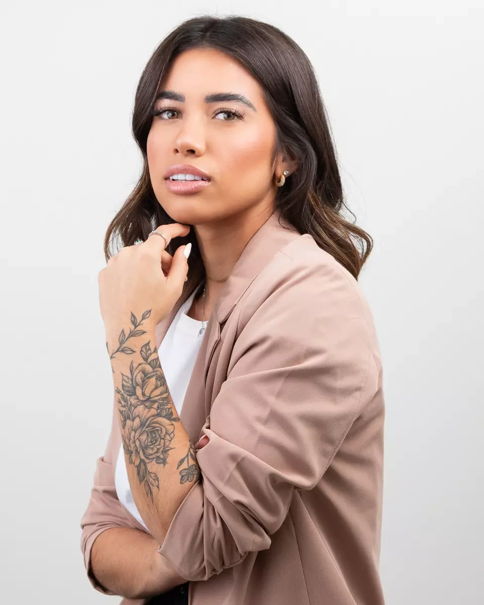 Retrato corporativo feminino