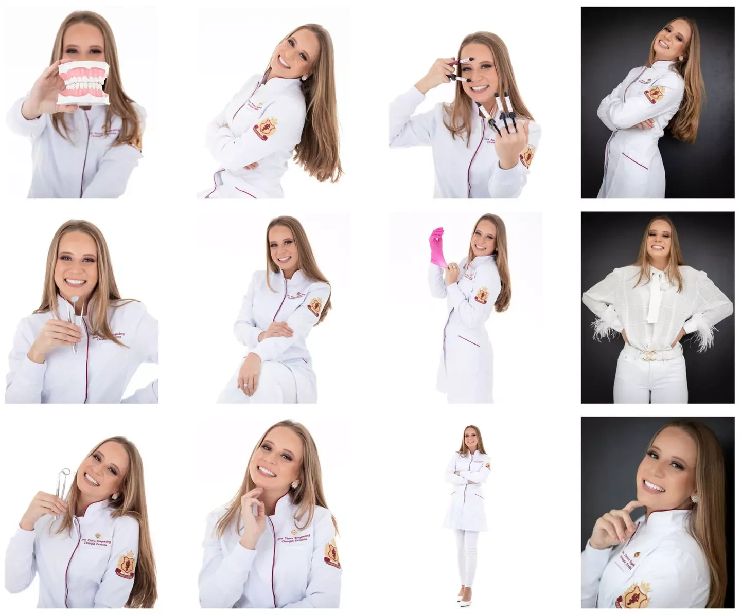 Retrato corporativo feminino tiaraju barato