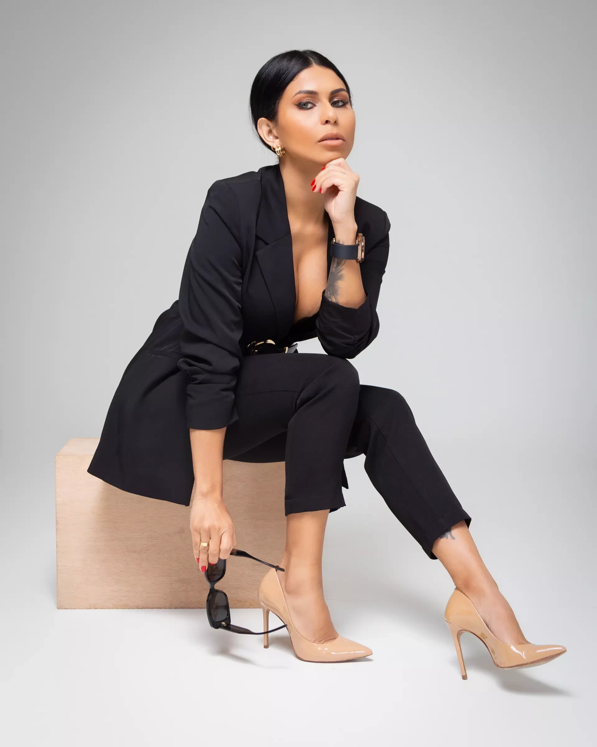 Retrato corporativo feminino