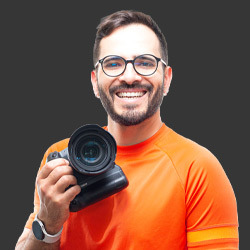 Retrato do fotógrafo Nuno Henrique