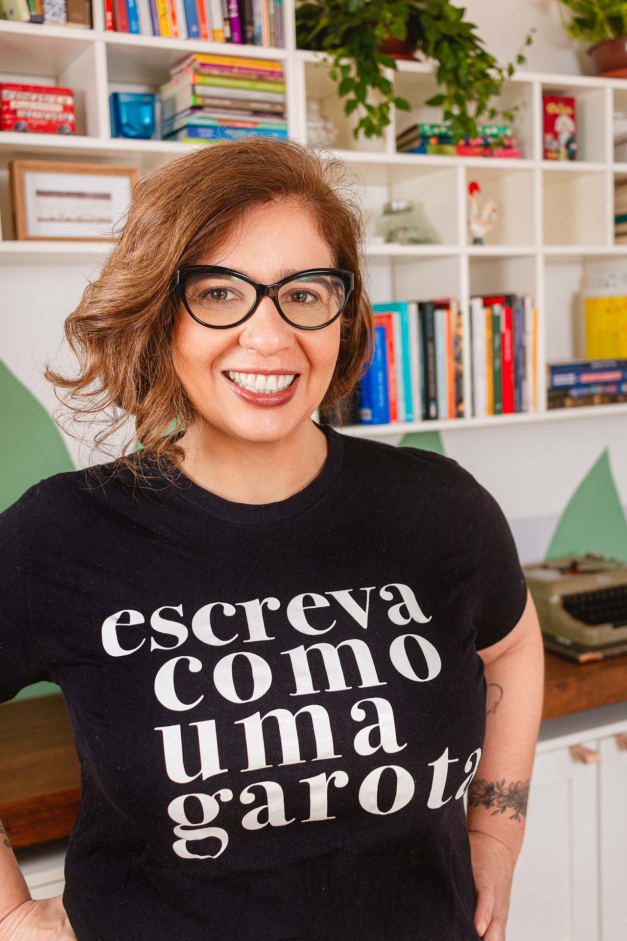 Retrato da escritora e professora Ana Holanda