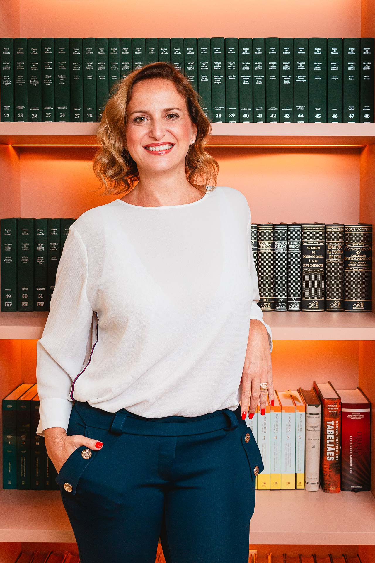 Retrato da tabeliã de notas Priscila Agapito