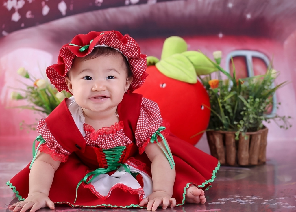 Ensaio de moranguinho - Alice