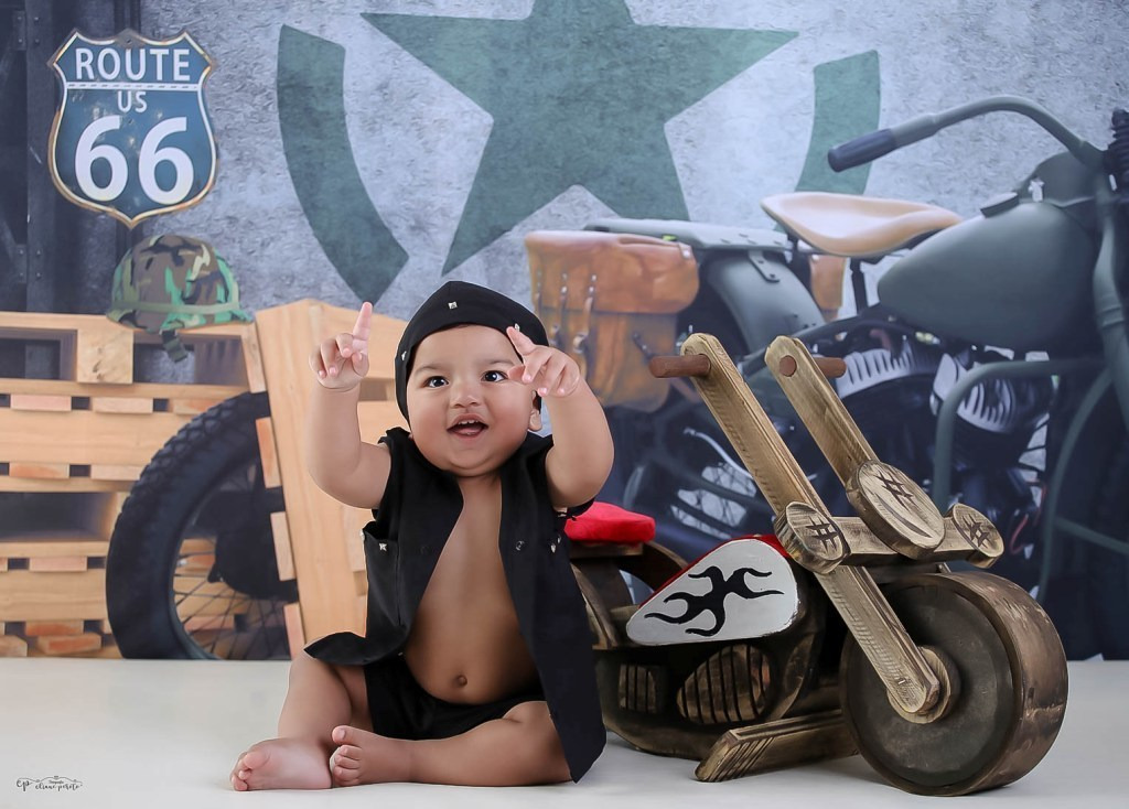 Ensaio de motociclista - Anthony