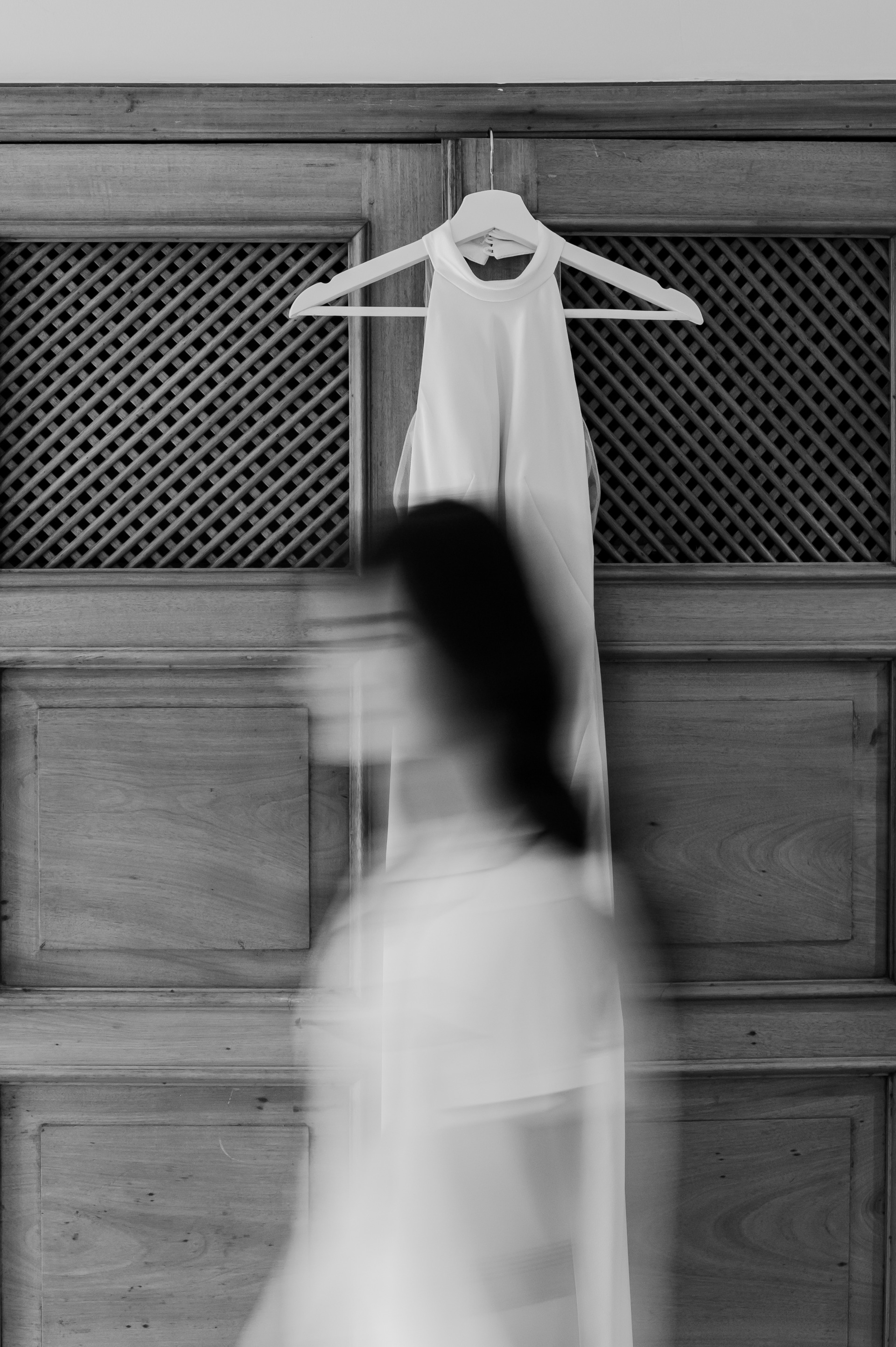 bride with bridal dress