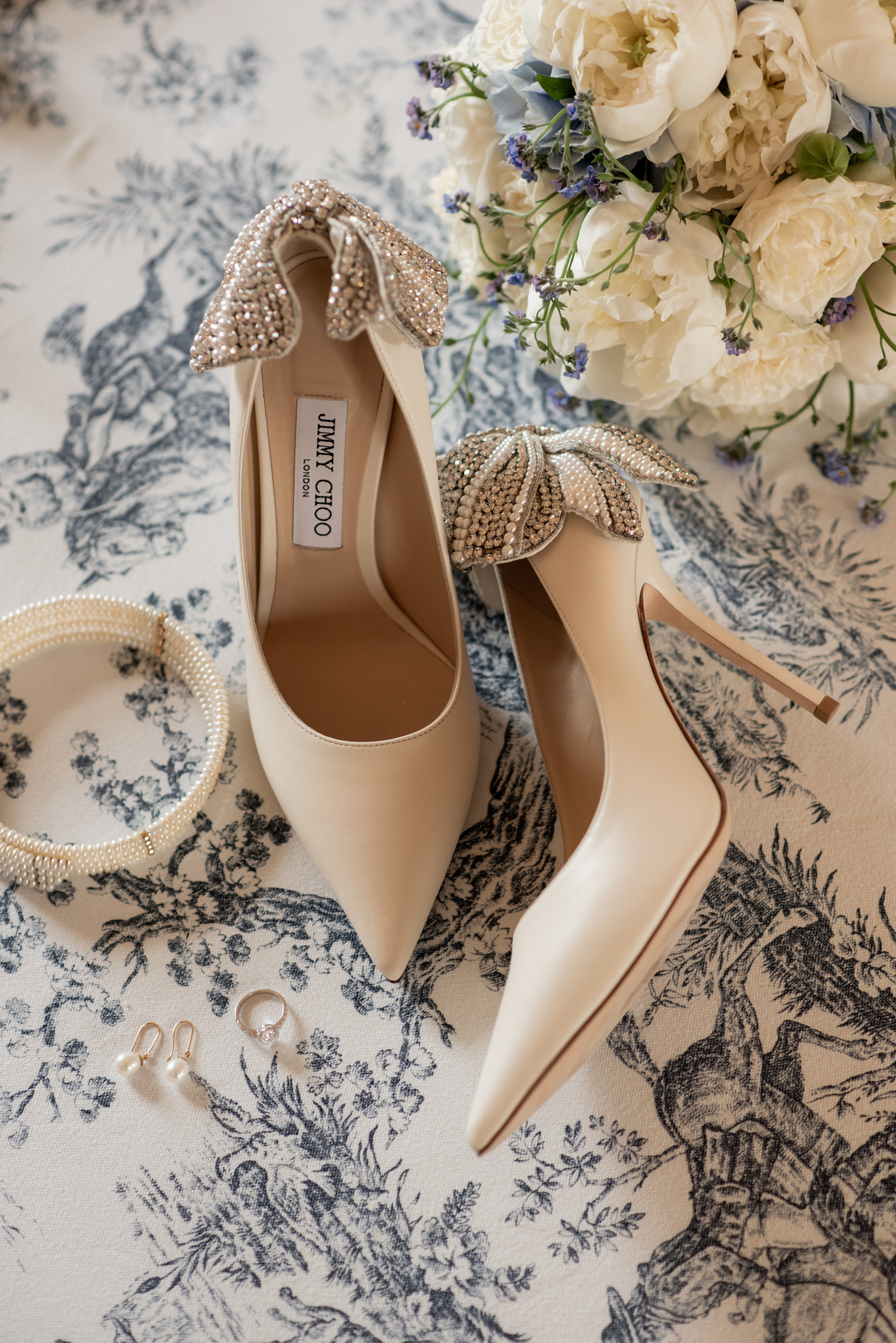 wedding shoes Jimmy Choo