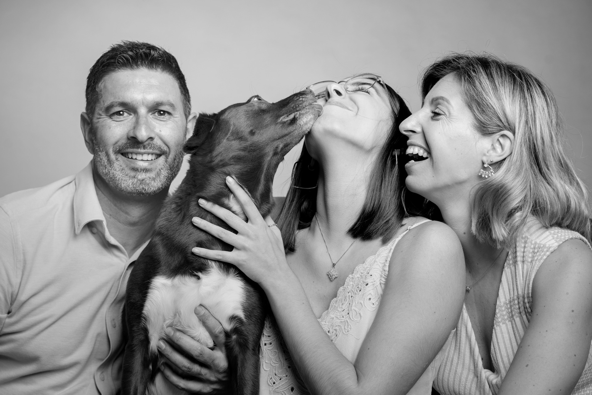 fotografia de familia no estudio