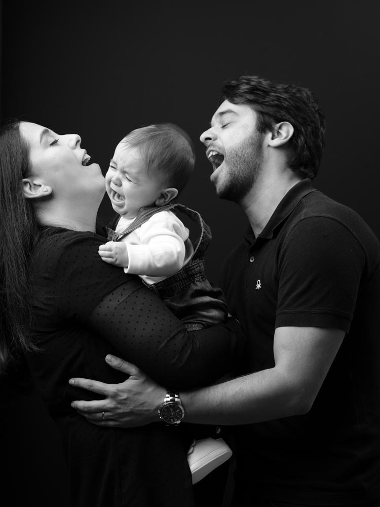 fotografia de familia no estudio