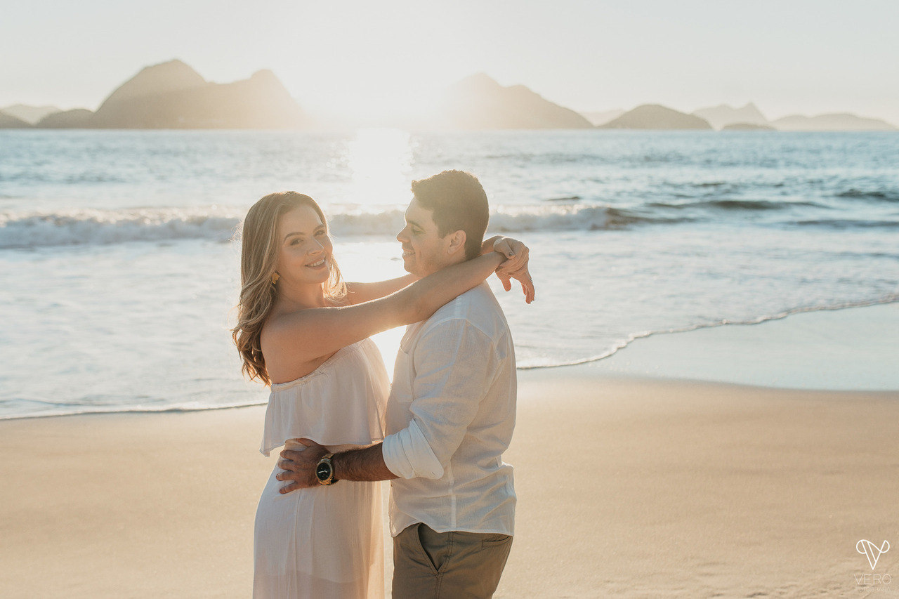 Ensaio na praia da Urca