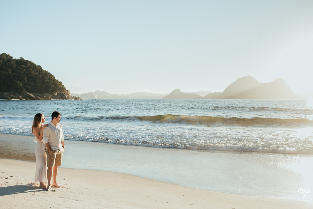 Ensaio na praia da Urca