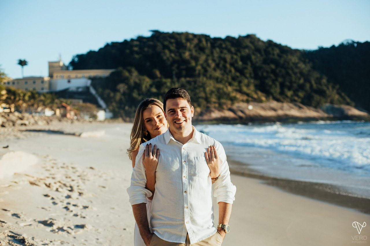 Ensaio na praia da Urca