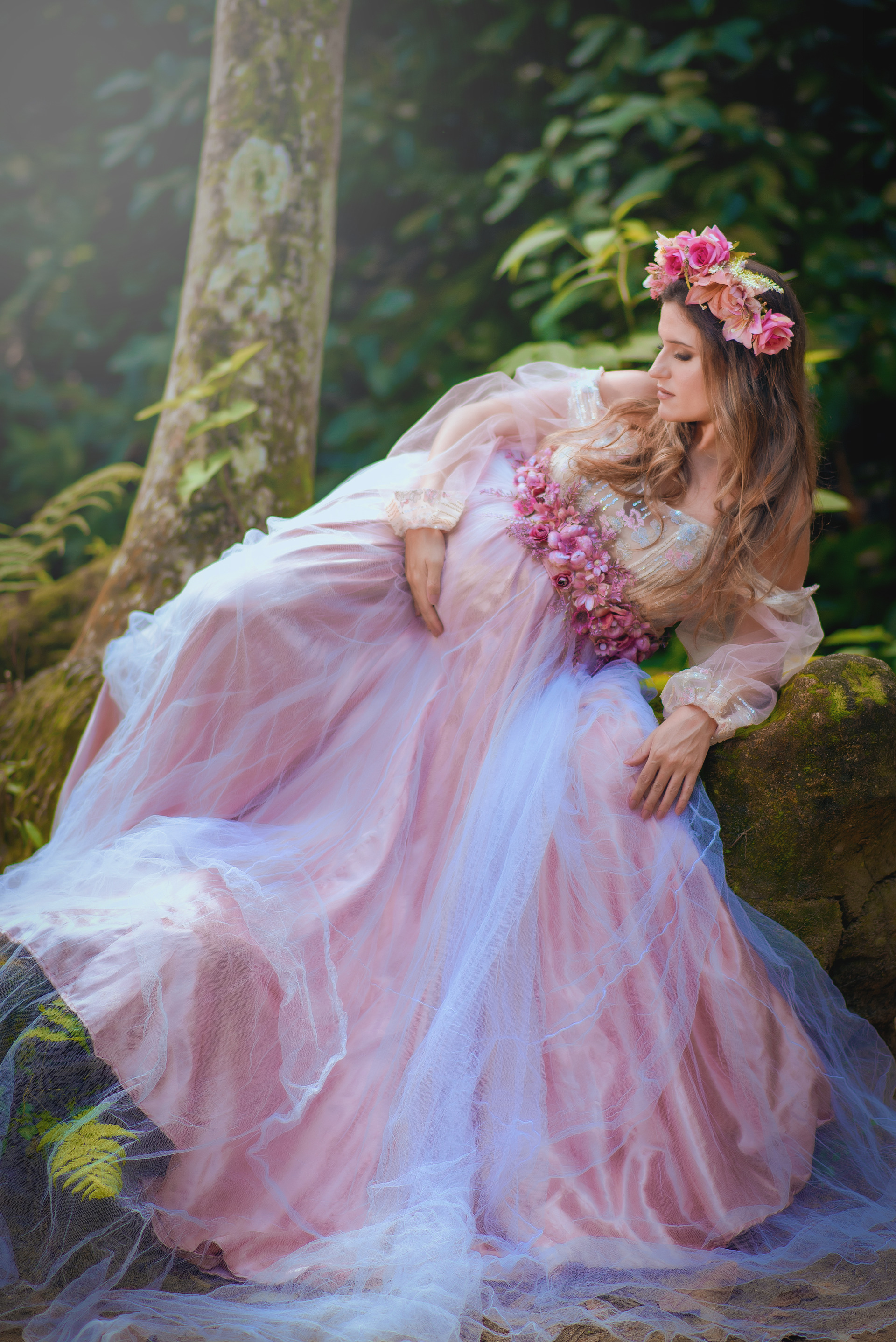 ensaio fotografico com fumaça