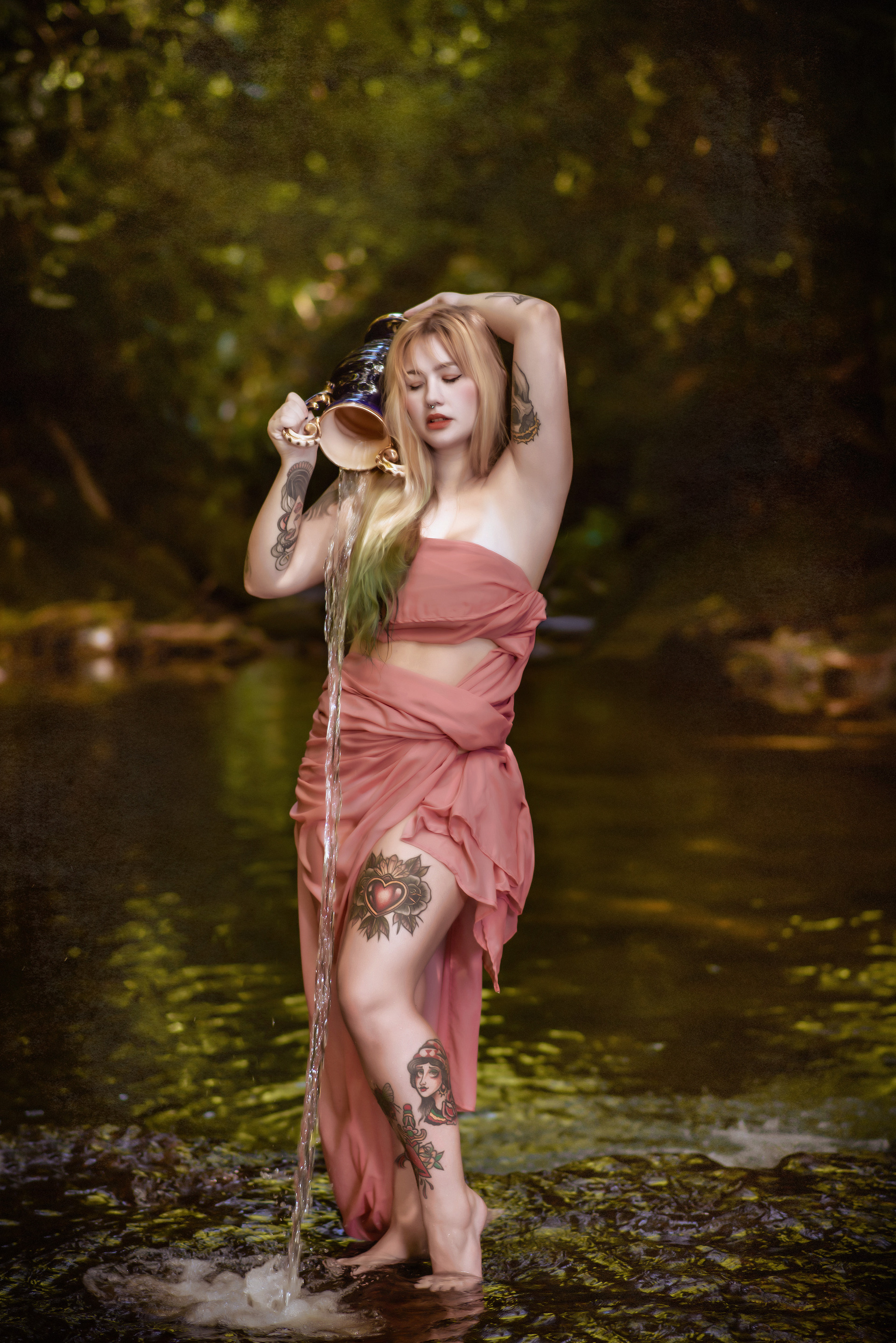 ensaio fotografico com fumaça