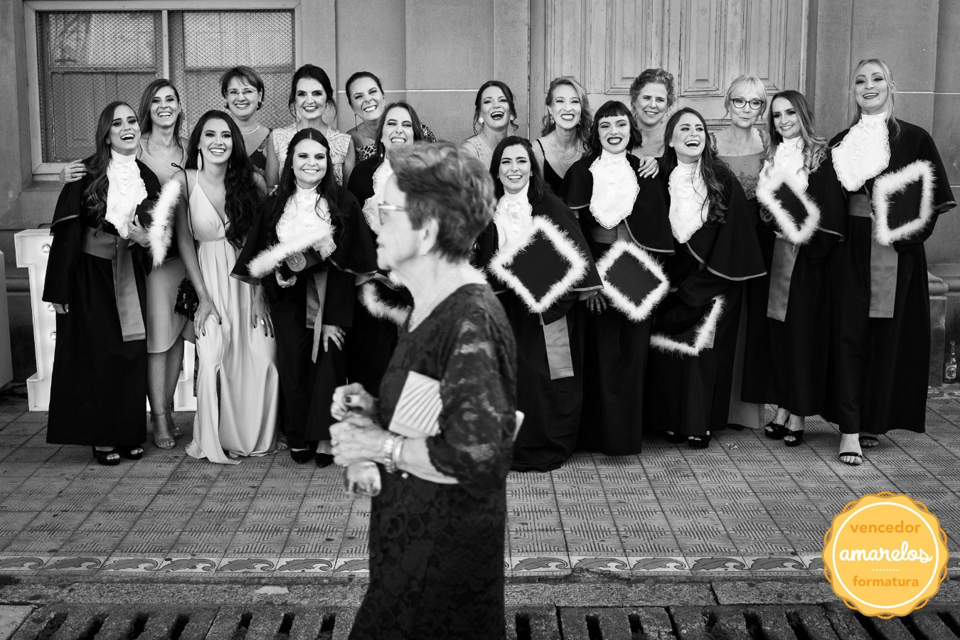 1º lugar categoria formaturas - Amarelos 2019/2