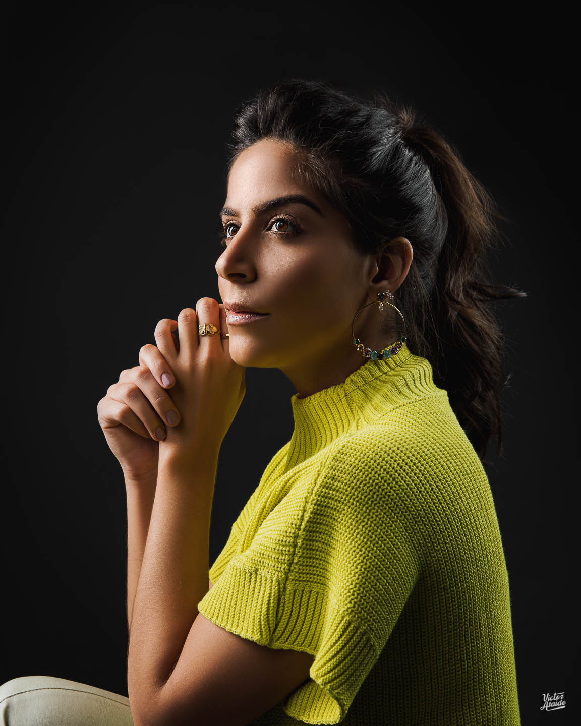 retrato corporativo feminino