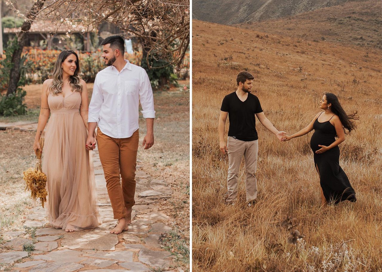 Tons claros e tons escuros no ensaio