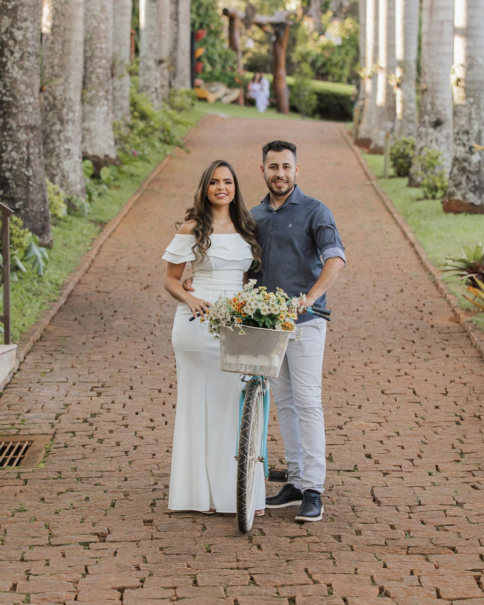 Tons claros para ensaio de casal