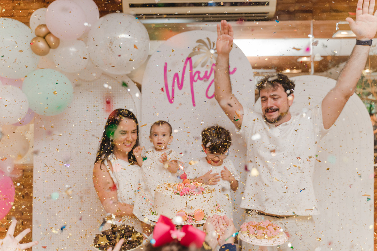 Festa de aniversário infantil na cidade de Santos.