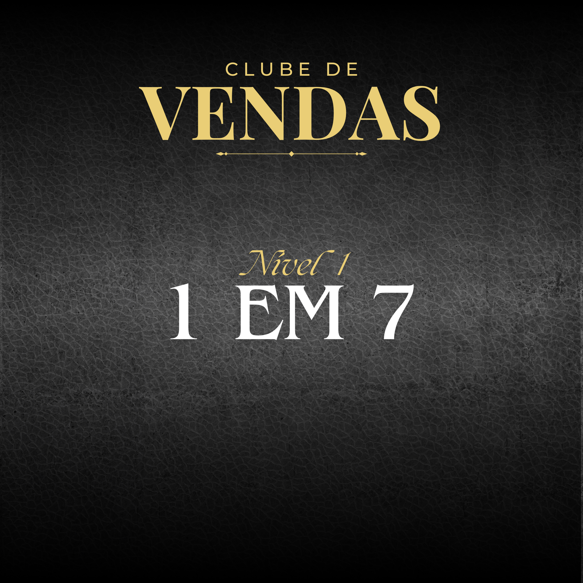 Clube de Vendas - Nível 1