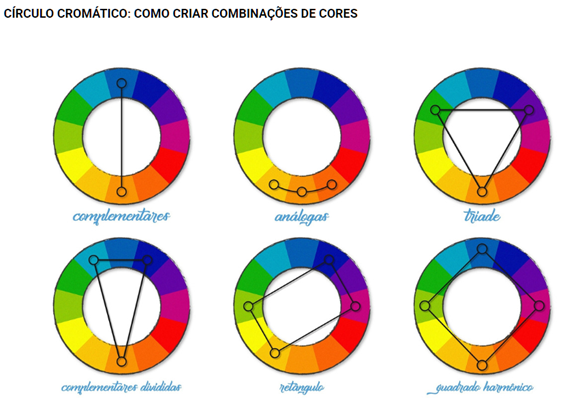 Combinação de cores para seu ensaio fotográfico