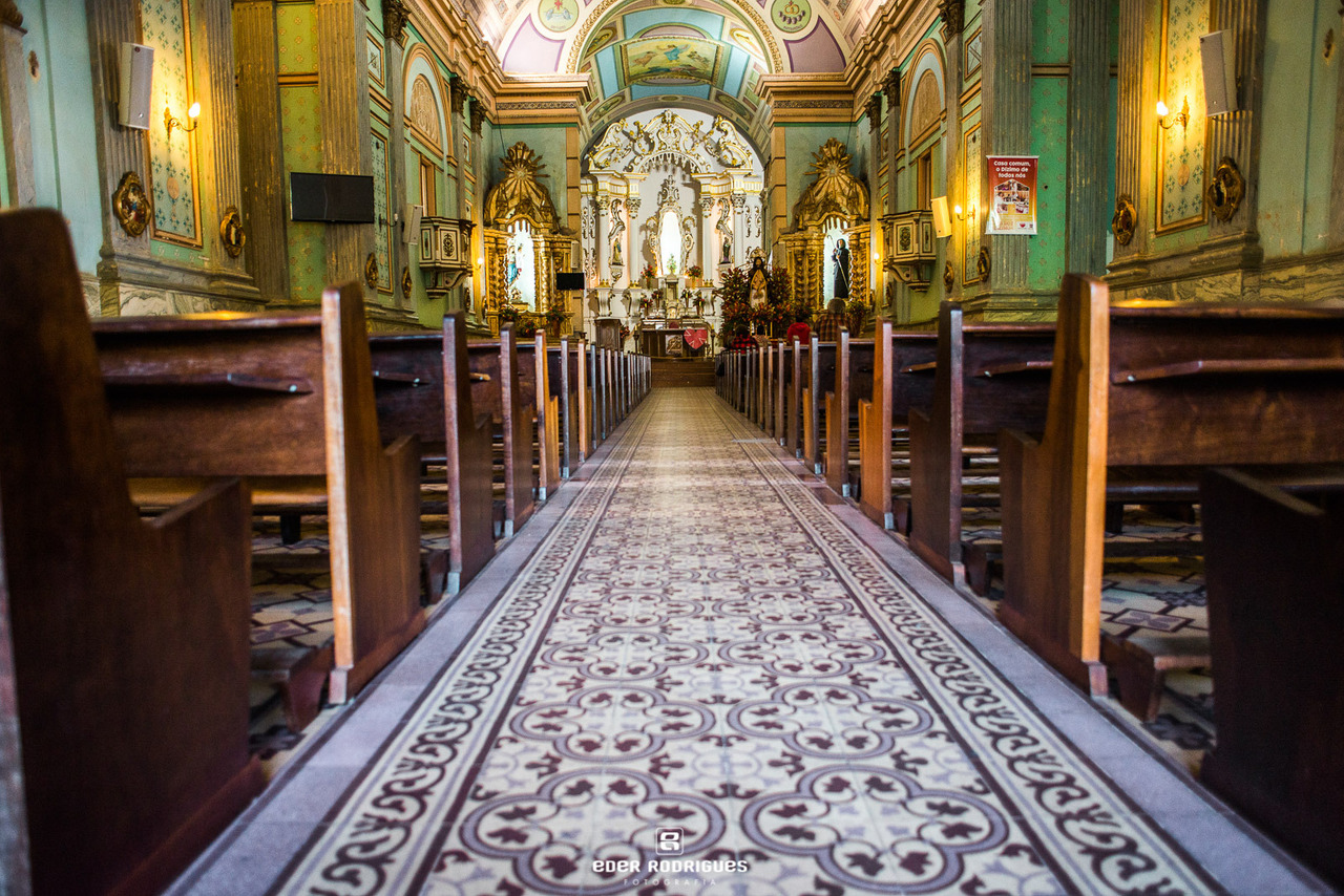 corredor da Basílica e Santuário do Senhor Bom Jesus de Tremembé